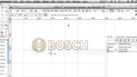 Make a custom 3D logo or shape from a pre-existing image - Vectorworks2011