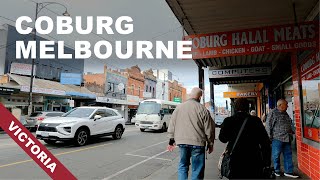 Street Walk in Corburg, Melbourne, Victoria, Australia