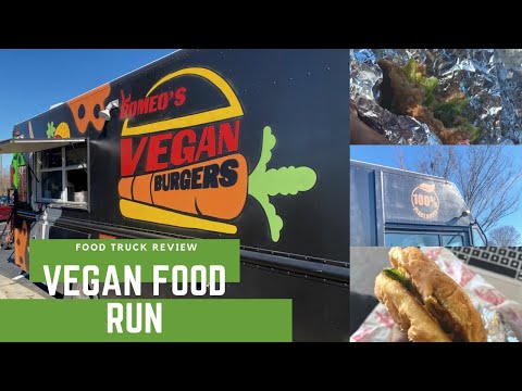 Video Charlotte Food Truck Review // Romeo's Vegan Burgers... - youtube