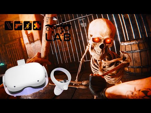 BONELAB Какие-то скелеты в лаборатории в VR