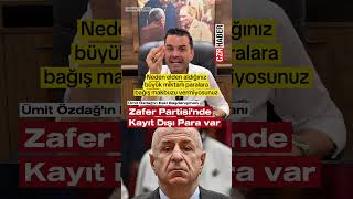 Zafer Parti̇si̇ne Poşetlerle Çantalarla Para Geli̇yordu Zafer Parti̇si̇nde Kayit Dişi Para Gi̇ri̇şi̇ Var