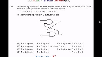GATE  2007 ECE (Electronics & Communications) - Answer Key to  All 85 Questions