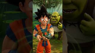Goku e Shrek Caíram na Ratoeira! 🪤 O Plano Secreto do Maju!#Goku #Shrek #Anime #Meme #Humor