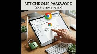 Set password in chrome🔏 #chrome #password
