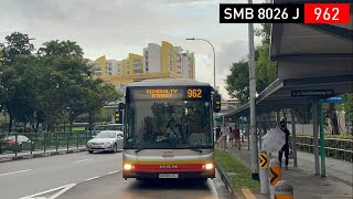 SMRT Buses: SMB8026J on 962 screenshot 4