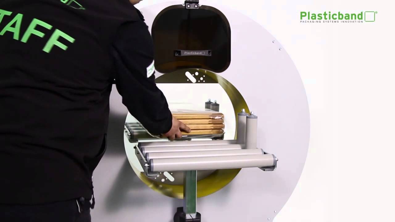 Neleo 50: horizontale wikkelmachine/banderoleuse orbitale | Presa