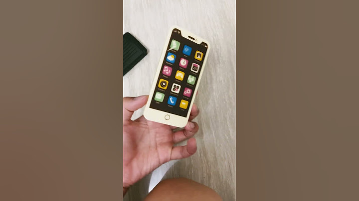 Eating a chocolate phone