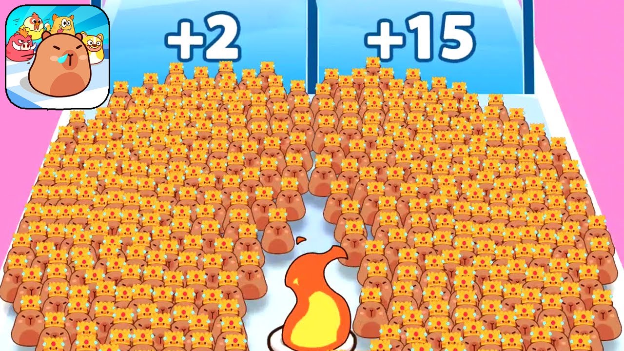 PET RUN - CROWD CONTROL 📌 Max Level Free Gameplay Walkthrough Latest Update