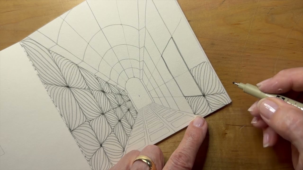 Zentangle Project Pack No. 27 - Day 5