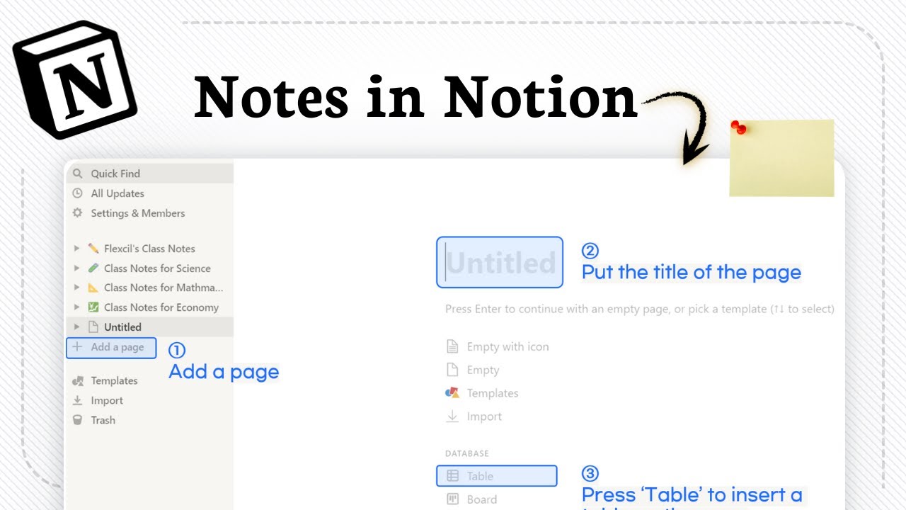 How to take Notes in Notion (For Everyday Use) - YouTube