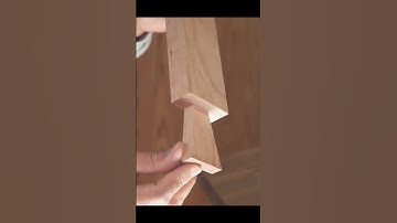 Dovetail Half-Lap Joint #shorts