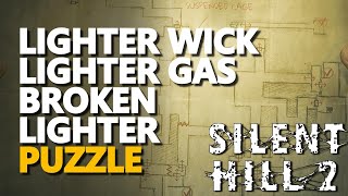 Lighter Wick, Lighter Gas And Broken Lighter Puzzle Silent Hill 2 Remake