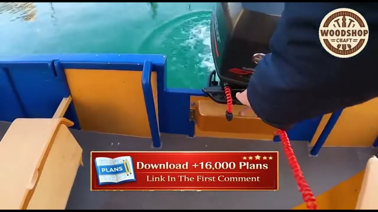 Build a STRONG Plywood Fishing Boat With Only Basic Tools