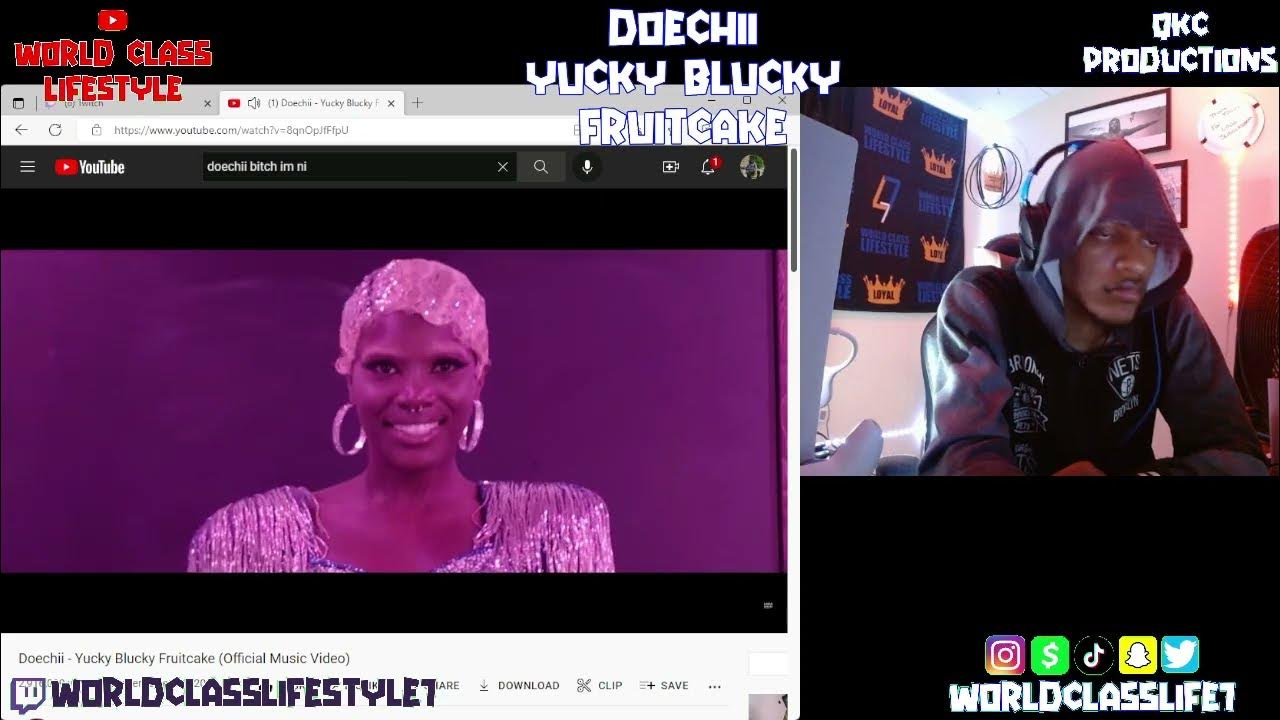 Doechii Yucky Blucky Fruitcake Official Music Video REACTION