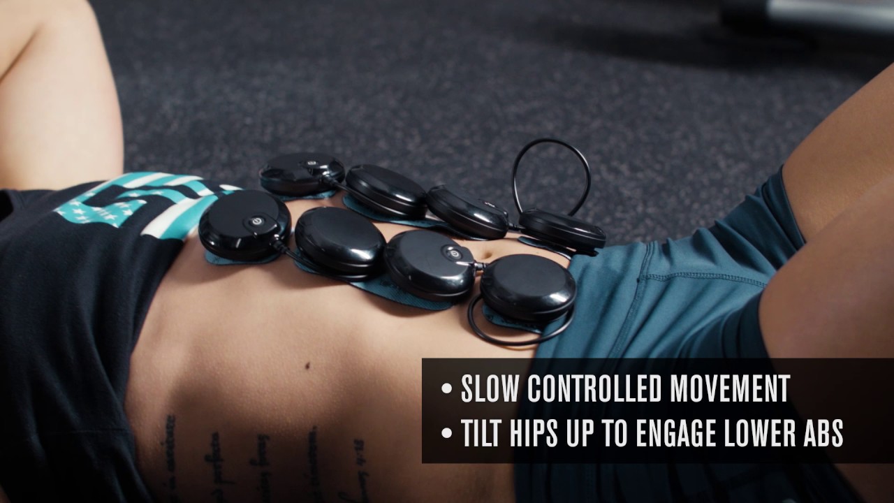 Working Out With Compex Abs - YouTube