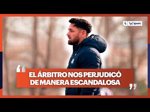 LAUTARO ACOSTA, AFTER THE BRAWL AT THE END OF THE RESERVE MATCH: "THEY ATTACKED THE TALLERES DOCTOR"