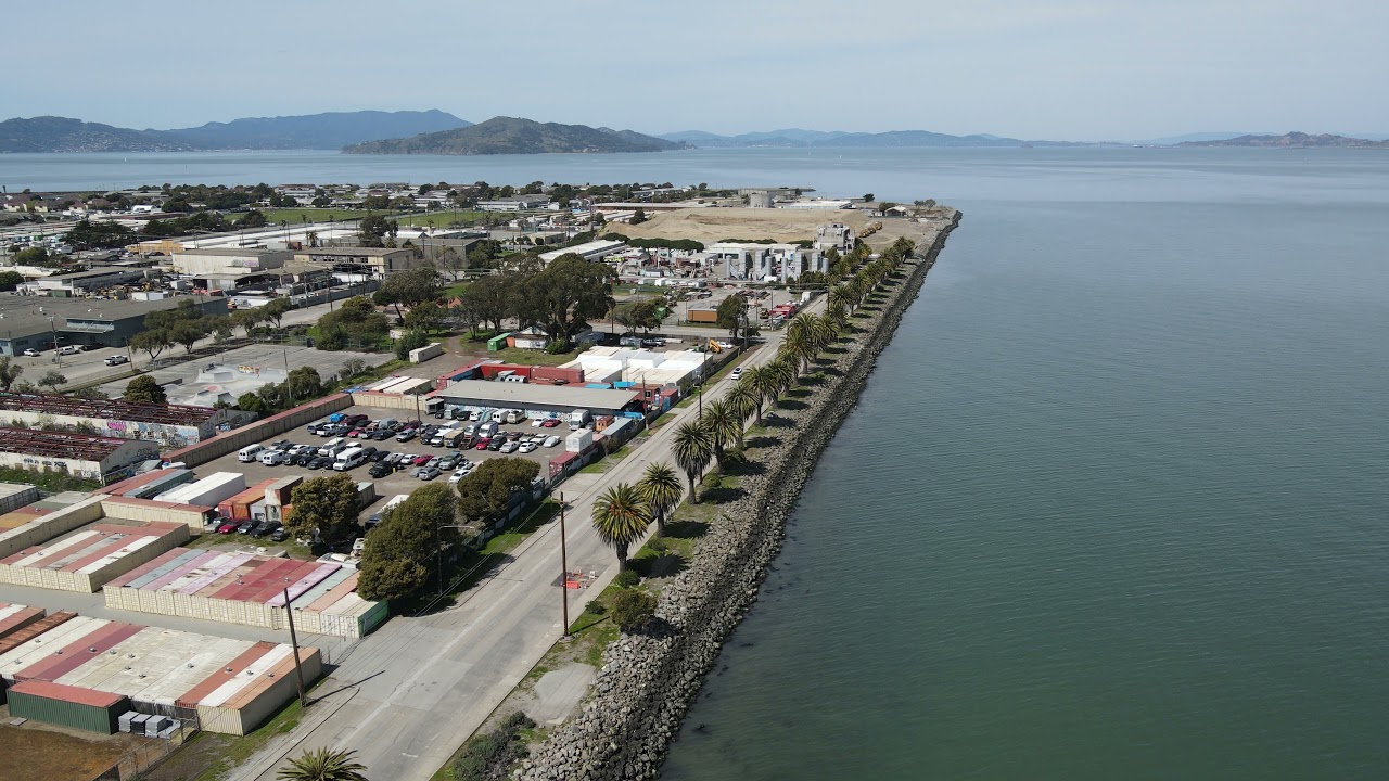treasure island drone fly