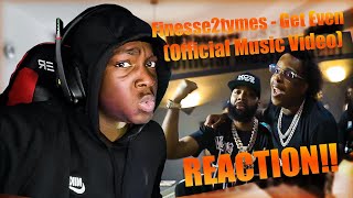 HE JUST GOT OUT AND HE SPAZZING!!! Finesse2tymes - Get Even (Official Music Video) | REACTION!!