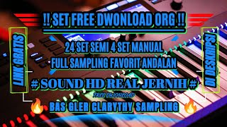 SET ORG FREE 🔥 SET MASTER SAMPLING NO PASSWORD 😱 KOMPLIT MANUAL SEMI !!! JAMINAN JERNIH BOSS 🔥☕