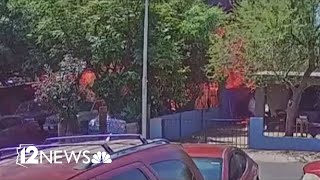 6 people recovering after they were injured in double house fire in Phoenix