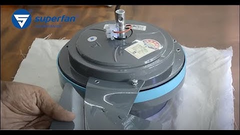 How to install BLDC ceiling fan - Superfan