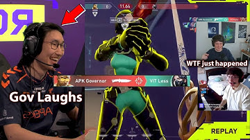 Sliggy & Shanks React to Apeks Florescent Clean 3K and Governor’s Knife Kill vs Vitality in VCT EMEA