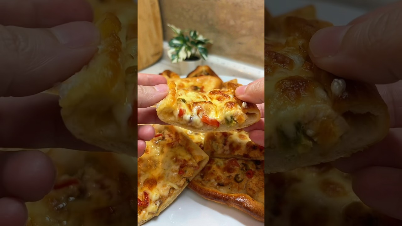 Dışardan Söyleme Evde Yap Kaşrlı Tavuk Pide #pratiktarifler #tarif #pide Dışardan Söyleme Evde Yap Kaşrlı Tavuk Pide #pratiktarifler #tarif #pide