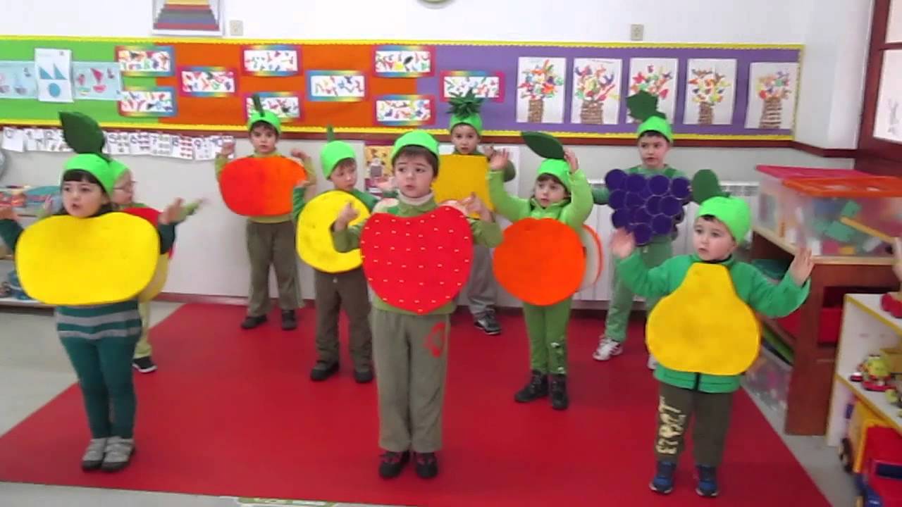 Hino da Fruta 2013/2014 - Sala 1 - Jardim de Infância de Mendiga - Leiria
