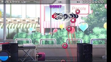 Hatsune Miku Project Diva 2nd Fukkireta Edit Play (Only Notes)