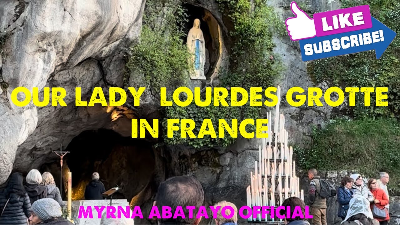 OUR LADY MOTHER LOURDES GROTTE IN FRANCE 🇫🇷 @kayenicoleofficial1986 ...