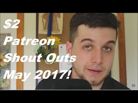 Saying Your Name $2 Patreon Rewards May 2017 Edition (ASMR Speed Tapping At End)