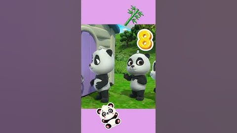 10 Little Pandas | Learn to Count | Lalafun Nursery Rhymes & Kids Songs #kidssongs #nurseryrhymes