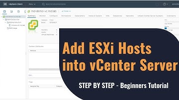 How to add ESXi host into vCenter Server | VMware Basics | VMware Beginner