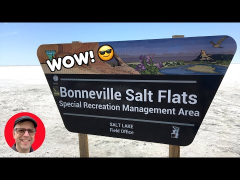 Bonneville Salt Flats 😎 Lincoln Highway 😃 Road Trip #roadtrip #boonville