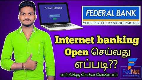 federal bank internet banking registration Tamil 2023 |federal Bank Net banking registration 2023