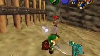 Glitchless gate skip with bomb only (no chu) - Ocarina of time