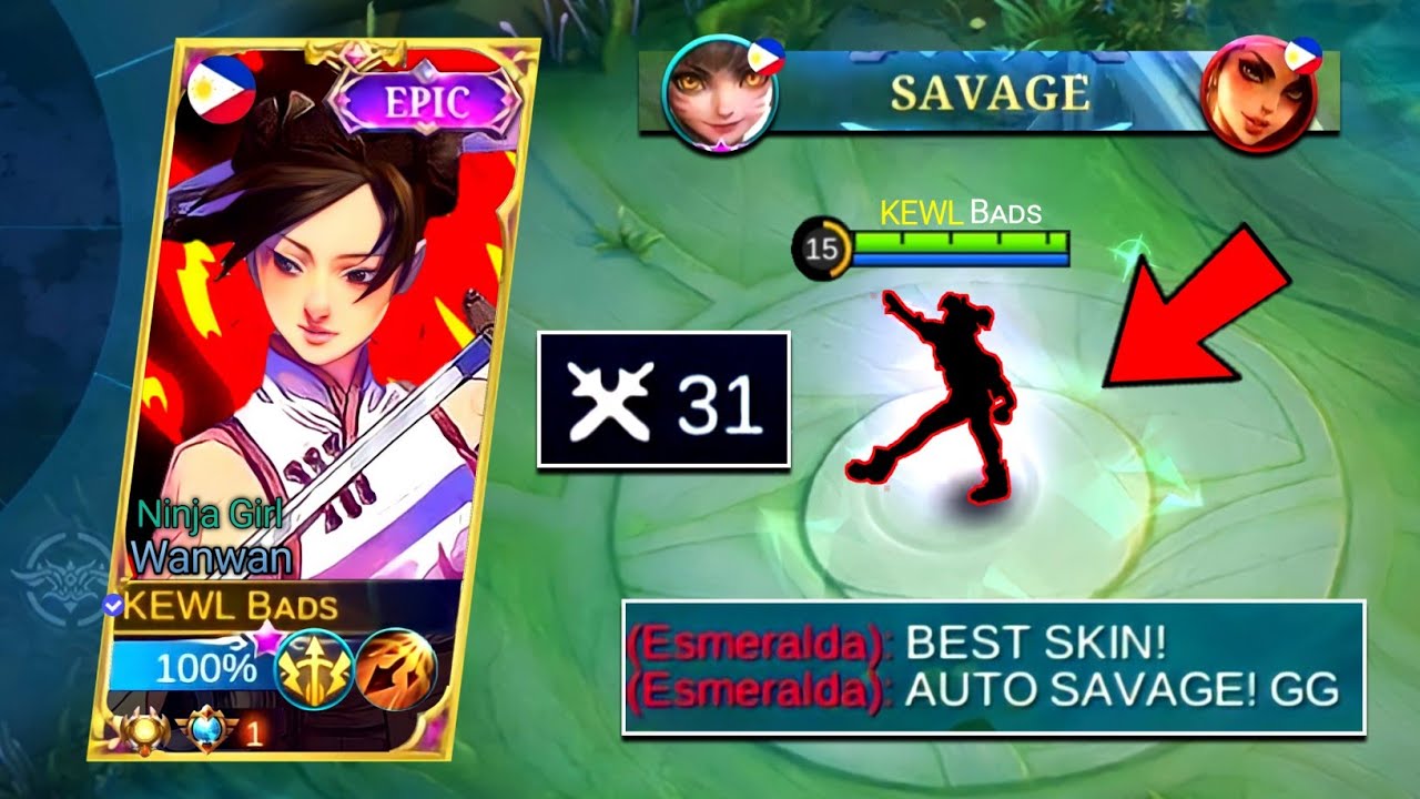 Moonton, Thank You For This New Wanwan Epic Skin - Mlbb