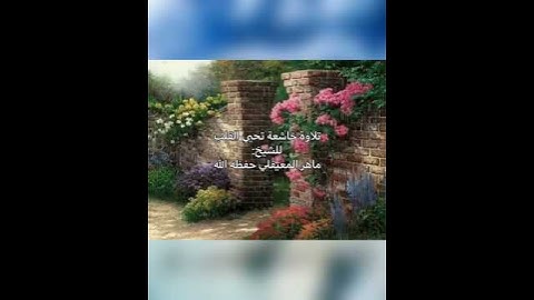 تلاوة خاشعة تحيي القلب للشيخ: ماهر المعيقلي حفظه الله ، ﴿سابقوا إلى مغفرة من ربكم وجنة﴾