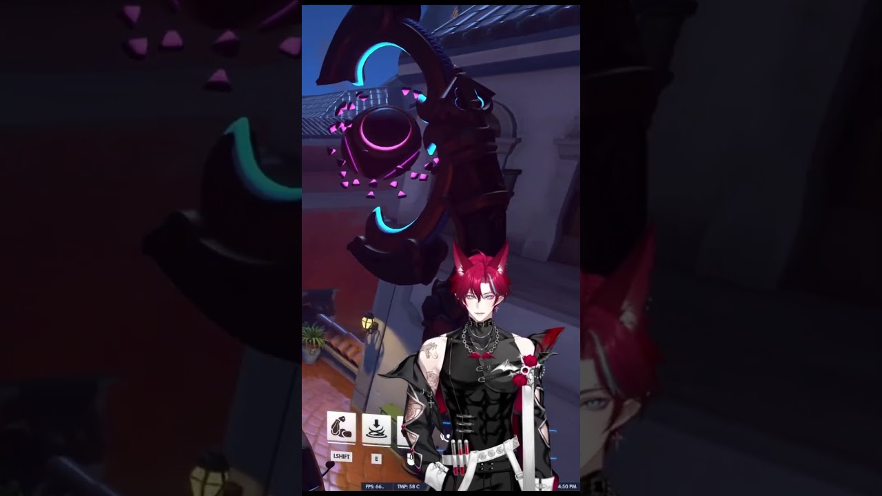 Being a comes with scuff  #vtuber #gaming #funny #overwatch2