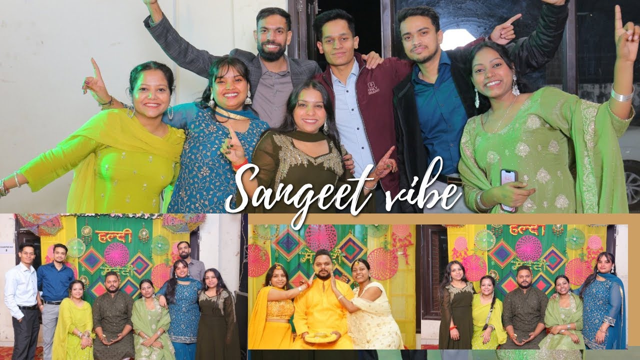 Desi moves and unlimited fun 🤩 || Sangeet Vibe || AT vlog 