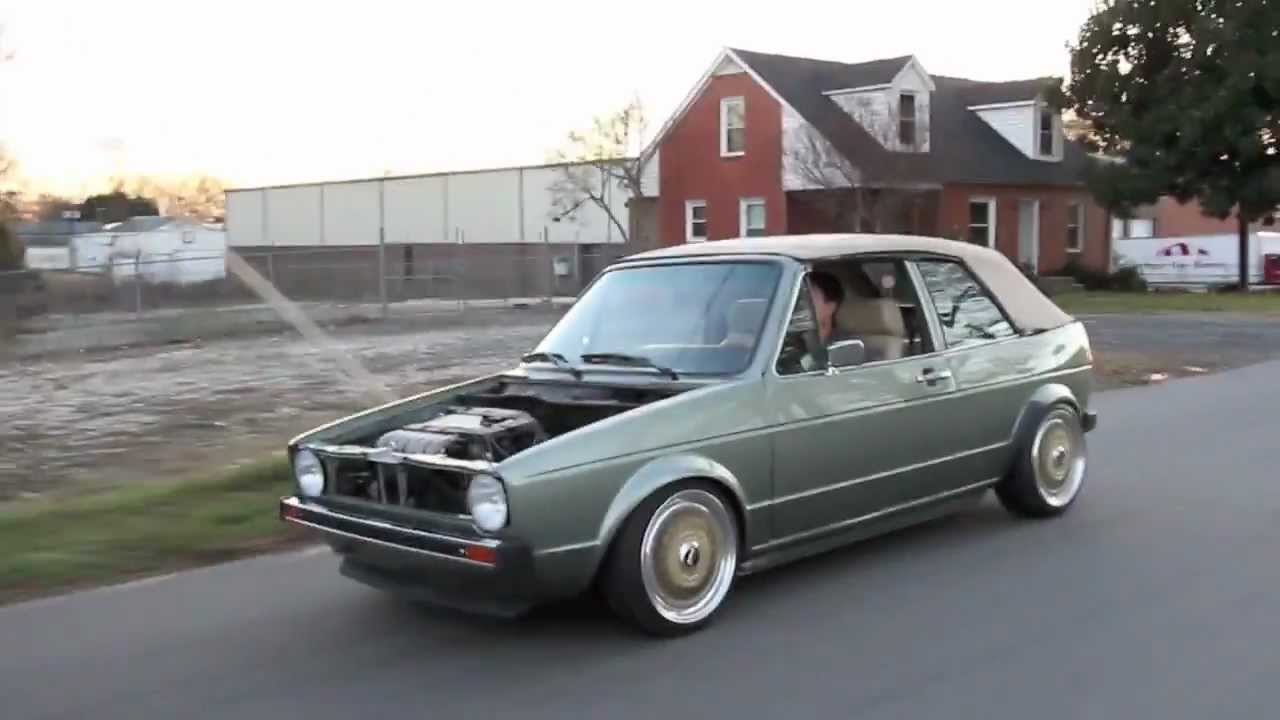 Eurowise MK1 VR6 rabbit conversion kit - YouTube