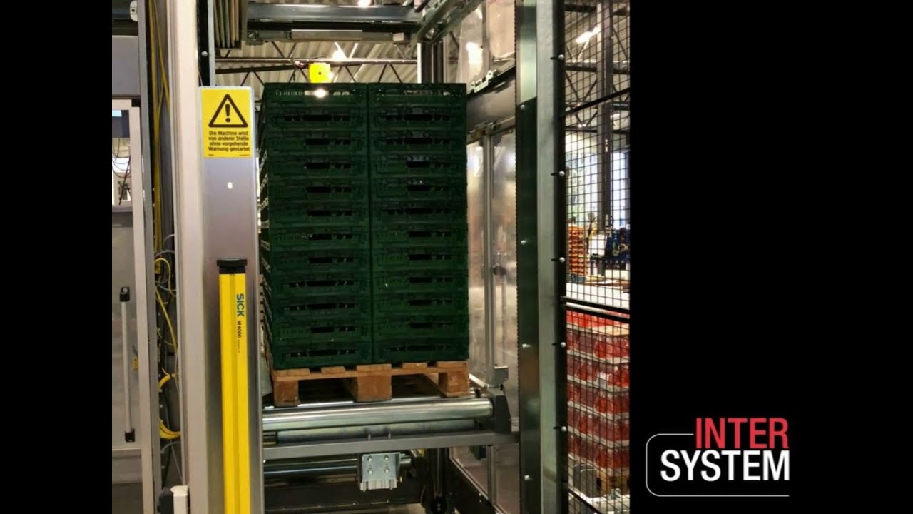 PRODUCTUS - INTERSYSTEM - GEBINDE-Palettierer