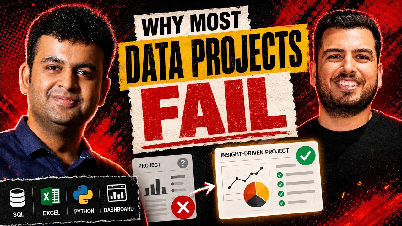 How to Build Data Analytics Projects That Actually Get You Hired - YouTube