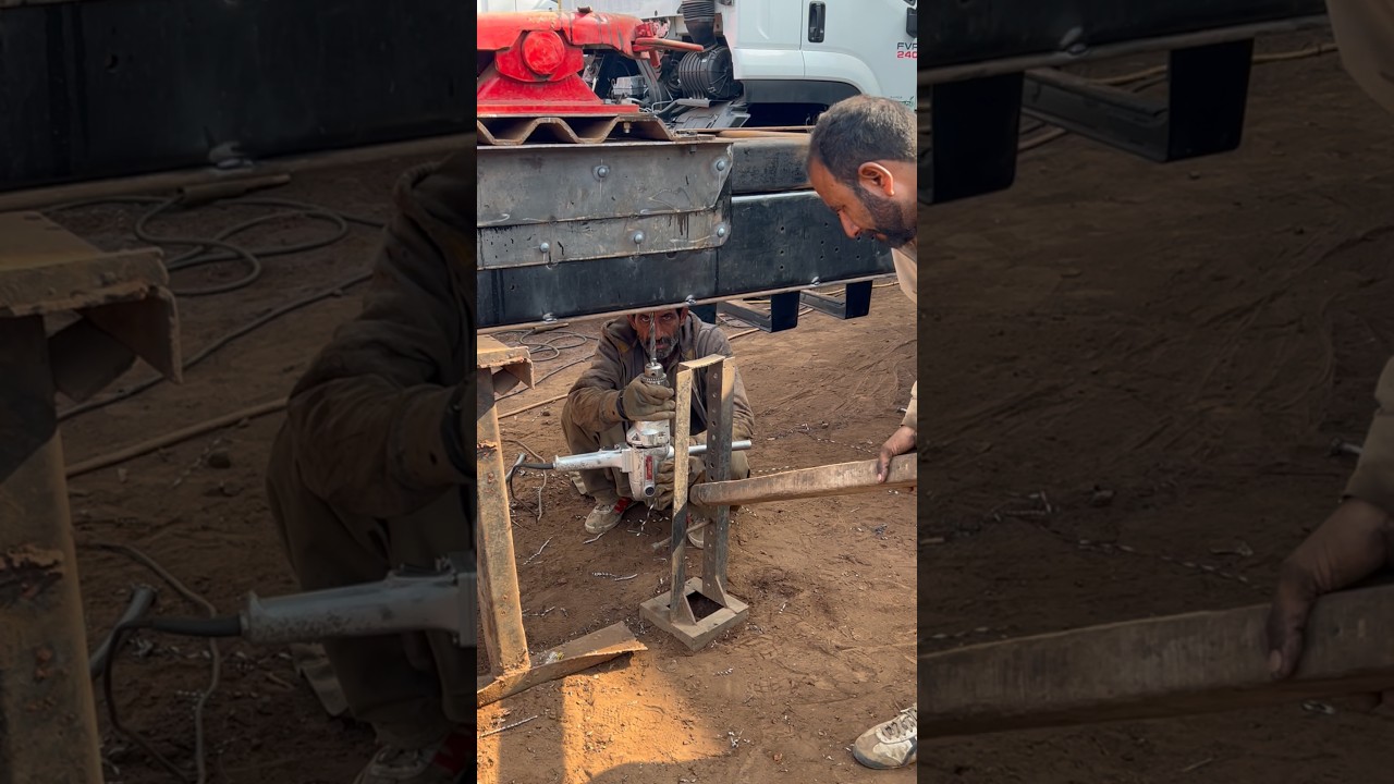 Incredible Drilling on Truck Chassis 