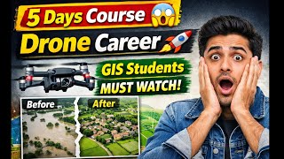 GIS Students ke liye Drone Pilot Course | Career Scope | DGCA Approved Certificate 