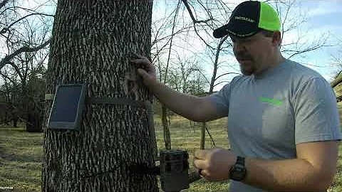 Tactacam Reveal solar panel setup