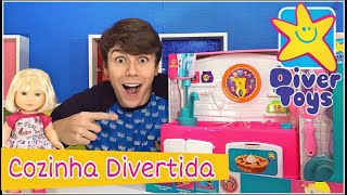 NOVA COZINHA SAI ÁGUA DE VERDADE DA DIVERTOYS! PETER TOYS screenshot 4