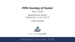 Respond & Acclaim 2026 - Easter 5 - Psalm