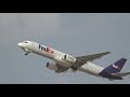 FEDEX Boeing 757-28A(SF) N923FD takeoff from Ben Gurion TLV Airport