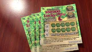 New $50,000 Lucky 7's - Michigan Lottery - 1/9/20